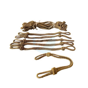 Sangles de cordon de serrage enduites de nouvelle conception professionnelle pour chapeau longueur personnalisée produit le plus vendu du Pakistan - Product Image 1