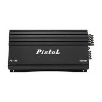 Amplificateur audio de voiture haute puissance 90Wx4 RMS 4000W de crête 91dB Classe AB 4 canaux pour système audio de véhicule, directement de l'usine