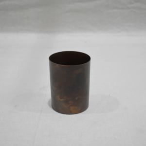 Rust Antique Vintage Iron Material Wholesale Candle Wax Empty <b>Jar</b> for Candle Wax Filling - Product Image 3