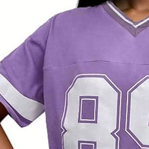 Services OEM Dernier Style Surdimensionné Football Américain Maillot Haute Qualité Conception Personnalisée Court Respirant Séchage Rapide Unisexe Adulte - Product Image 6