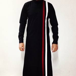 Vêtements islamiques, jalabiya musulmane pour hommes, jubbah à séchage rapide, vente en gros, jubbah traditionnelle musulmane arabe, thobes pour hommes, respirant - Product Image 1