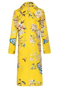 Kaftan pour femmes, fait main, à porter pour les fêtes, manches longues, lin et coton, style bohème et hippie, design Kantha - Product Image 3