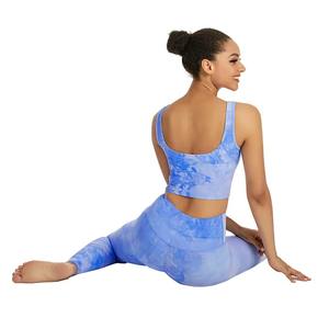 Sujetador deportivo de sublimación para mujer de último diseño con alta elasticidad Sujetador de sublimación de cualquier logotipo de buena calidad para gimnasio con Leggings - Product Image 4