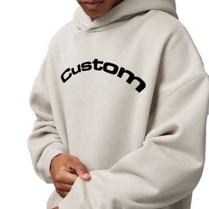 Sudaderas con Capucha de Manga Larga para Hombre de Alta Calidad, Tallas Grandes, Personalizables, Bordadas, Impermeables, Transpirables, de Poliéster/Algodón - Product Image 4