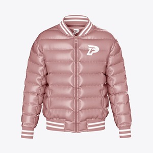 Nouvelle doudoune Logo personnalisé Doudoune d'hiver Manteau matelassé chaud avec fermeture éclair Col montant Coupe-vent Vêtement d'extérieur pour hommes - Product Image 5