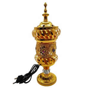 Brass Modern <b>Bakhoor</b> Incense Burner For Home Decor Trending Aromatic Metal Arabic <b>Oud</b> Shape Charcoal Burner Beautifully Crafted - Product Image 4