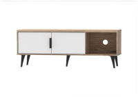 Meuble TV moderne en bois avec rangement pour salon et chambre à coucher, vente en gros, 26_0090, fabriqué en Malaisie