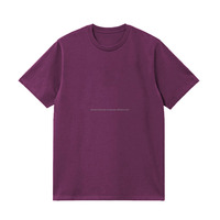 Vente en Gros T-shirts pour Hommes 100% Coton/Bambou/Fibre Logo Personnalisé Sublimation Uni Décontracté avec Votre Marque
