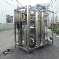 Planta Embotelladora de Agua a Pequeña Escala y Planta de Tratamiento de Agua Móvil con Sistema Comercial de Purificación de Agua por Ósmosis Inversa