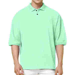 Polos polo t-shirt Vente à chaud Nouveau design Logo personnalisé Couleur unie Polos respirants pour hommes Entretien OEM - Product Image 1