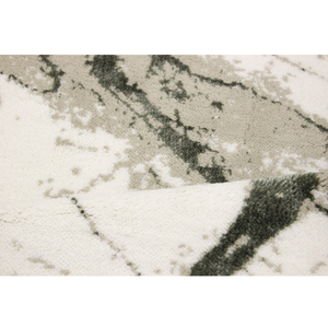 Emest Modern Abstract Marble Pattern <b>Bath</b> & Rug <b>Mat</b> Rectangle Recycled Cotton Yarn Dyed Jacquard Woven 60x100cm Made In Turkey - Product Image 2