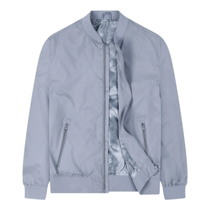 Conception OEM personnalisée 100% vestes coupe ajustée de couleur vert clair solide en coton avec poches pour hommes surplus de veste du Bangladesh - Product Image 3