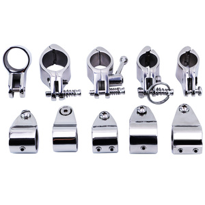Nouvel accessoire de fixation pour auvent de <span class=keywords><strong>bateau</strong></span> Shenghui, en acier inoxydable 316, avec clips à œil et à mâchoire coulissants, charnière de pont, quincaillerie marine pour auvent - Product Image 5