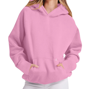 Sudaderas con Capucha Extra Grandes para Mujer, Lisas, Personalizadas, de Alta Calidad, Hombros Caídos, Ajuste Holgado, Cómodas, 480 GSM - Product Image 4