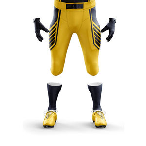 Meilleures ventes Uniforme de football américain à manches courtes respirant imprimé Nouveau design Service OEM Haute qualité - Product Image 5