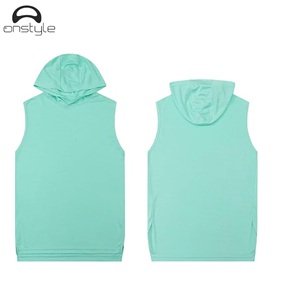 Débardeur d'été respirant à séchage rapide pour hommes, idéal pour la musculation en salle de sport, entraînement, sans manches, personnalisable avec logo, vêtement de sport performant - Product Image 2