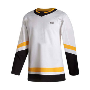 Trendy Long Sleeve Ice Hockey Jersey New Style Custom Designed Uniform with OEM Team <b>Name</b> Hot Sale - Product Image 4