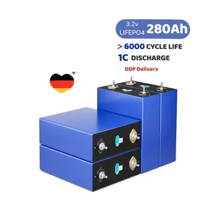 6000 cycles EV LF280K Garantie 5 ans 3.2v 280ah Batterie Lithium Lifepo4 avec Stock UE