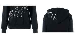 High Quality Custom Logo Cotton Long Sleeve Hooded <b>Zip</b>-<b>Up</b> <b>White</b> <b>Crop</b> Top for Women Casual Gym Clothing with Plain Shoulder - Product Image 6