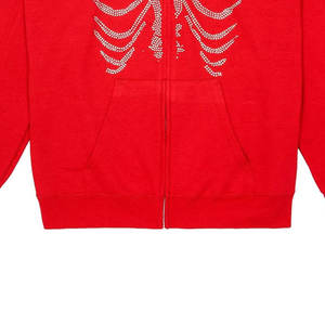 Oem wholesale rate Men <b>Rhinestones</b> <b>Hoodies</b> breathable comfortable casual wear high quality cheap price <b>Rhinestones</b> men's <b>hoodies</b> - Product Image 4