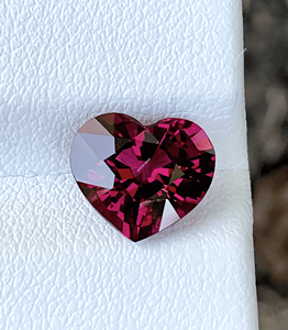 AAA + พลอยโกเมน rhodolite ธรรมชาติคุณภาพสูงอัญมณีเหลี่ยมเพชรพลอยรูปหัวใจสำหรับทำเครื่องประดับทุกรูปทรง3มม. ถึง15มม. - Product Image 4