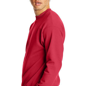 Sweats à capuche 100% coton pour hommes Logo personnalisé Sweats à capuche à épaules tombantes vierges Pull oversize Sweats à capuche et sweat-shirts lourds pour hommes - Product Image 4