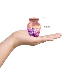 Urna artesanal para cenizas humanas | Recuerdo conmemorativo Premium | Caja de urna de latón para adultos Premium - Product Image 4