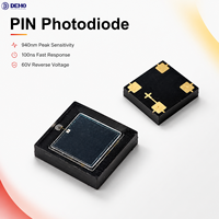 Réponse rapide 100ns 940nm Peak SMD PIN Photodiode PDM0405C120 4.4x3.9mm Capteur récepteur infrarouge pour télécommande