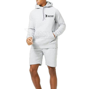 Latest Design <b>Men</b> Fleece Hoodie Set Made In Pakistan Street Style Wholesale Custom Fleece Hoodie Set - Product Image 3