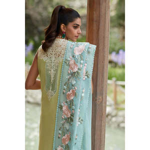 Ensemble de costumes pour femmes Crimson X Saira Shakira Luxury Lawn 2026 'Mountain Love'-D6 A-TC-612 - Product Image 6