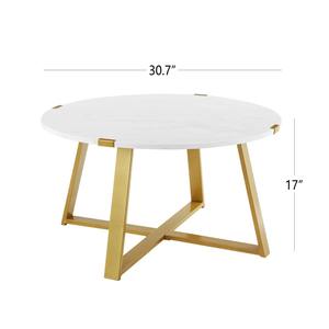Table basse moderne en métal écologique avec plateau en marbre durable, design unique pour la maison et le bureau, salons - Product Image 6