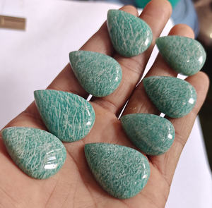 Impressionnant lâche lisse Amazonite pierre précieuse 20To25mm forme de poire IGI certifié fête des mères mode bijoux cadeau pour la trouver - Product Image 6