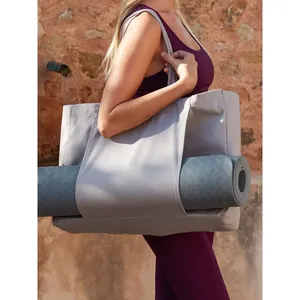 EarthAware Organic <b>Yoga</b> Tote Sustainable Promotional Merchandising <b>Bag</b> - Product Image 5