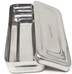 Cajas de acero para instrumentos quirúrgicos, consumibles médicos para esterilización - Product Image 1