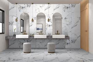 COASTAL <b>TILES</b> LLP 2x4 Porcelain Floor <b>Tiles</b> Various Sizes Glossy Finish High Quality Premium <b>Tiles</b> for Hotel Use 9mm Thick - Product Image 4