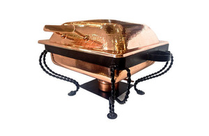 Cocina de inducción de calefacción con bandeja de servicio de plato de frotamiento de acero inoxidable y ollas de catering para hoteles y restaurantes - Product Image 4