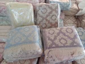 Lux quatre pièces turc fleur motif coton cuisine serviette main tissu coloré doux séchage bonne qualité usage quotidien essuyer - Product Image 2