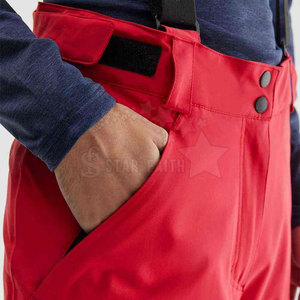 Pantalones de Esquí Casuales Rectos y Flexibles de Fácil Ajuste, Protección contra la Nieve, Ropa Deportiva de Invierno, Costuras Resistentes, para Hombre - Product Image 5