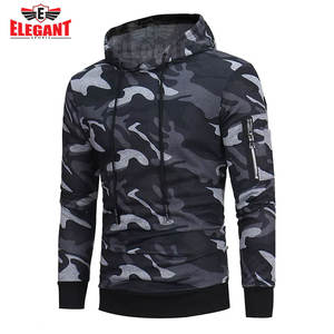 Camo Style nouveau modèle hommes décontracté sweats à capuche unis élégant sport qualité supérieure 100% coton polaire hiver dernière conception colorée - Product Image 5