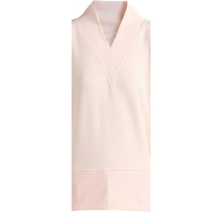 Sudadera de Mujer Extra Grande, Cuello en V, de Poliéster/Algodón, Orgánica, de Felpa, Resistente al Viento, Transpirable, Ecológica, Personalizable, Color Rosa - Product Image 3