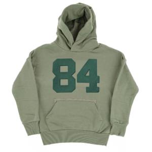 Sweat à capuche gaufré personnalisé pour enfants à la mode 100% coton mélangé hauts avec manches complètes vêtements d'hiver - Product Image 1