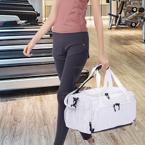 Bolsas de Gimnasio Casuales de Lona Ecológicas y Ligeras al por Mayor, Gran Venta, Precio Bajo, Diseño Único, Color Personalizado, Gran Capacidad, Resistentes al Agua - Product Image 6
