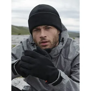 Sustainable Recycled Fleece Cuffed <b>Beanie</b> Eco-Friendly Promotional Hats & Caps - Product Image 4