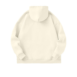Sweats à capuche pour femmes à épaules tombantes à la mode avec accent d'arc sweats doux et élégants décontracté Streetwear sweats à capuche de mode pour hommes - Product Image 4