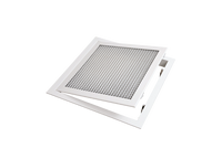 Grille en aluminium alvéolée moderne à haute efficacité, débit d'air réglable, finitions personnalisables, option boîtier de plénum, filtre EU2, garantie 1 an