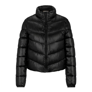 Chaqueta Acolchada Impermeable y Transpirable para Mujer, con Capucha, Relleno de Poliéster, Mangas Largas, Chaqueta Acolchada Elegante - Product Image 1