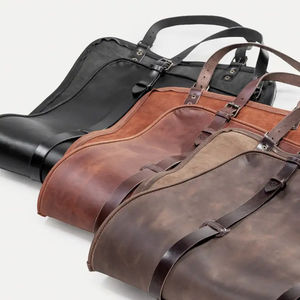 Camping Picnics Firewood Bags Genuine Leather Log Carrying Bags Firewood Bags <b>Outdoor</b> Cooking Utensils Firewood <b>Storage</b> - Product Image 6