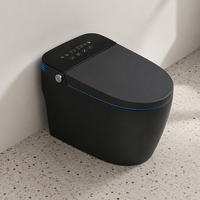 WC Bidet Confortable avec Siège Chauffant et Pression d'Eau Réglable pour Salle de Bain Moderne