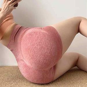 Short de yoga taille haute pour femme Short de compression de course à pied pour contrôle du ventre - Product Image 3