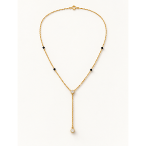 Fashion Layered Lariat Mangalsutra <b>Necklace</b> - Product Image 1